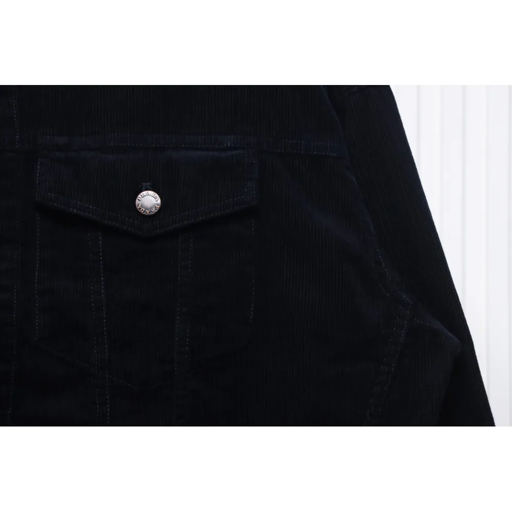 Prada Triangle Hem Corduroy Jacket