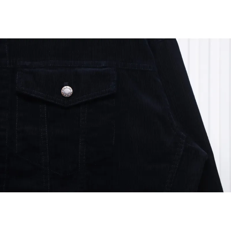 Prada Triangle Hem Corduroy Jacket