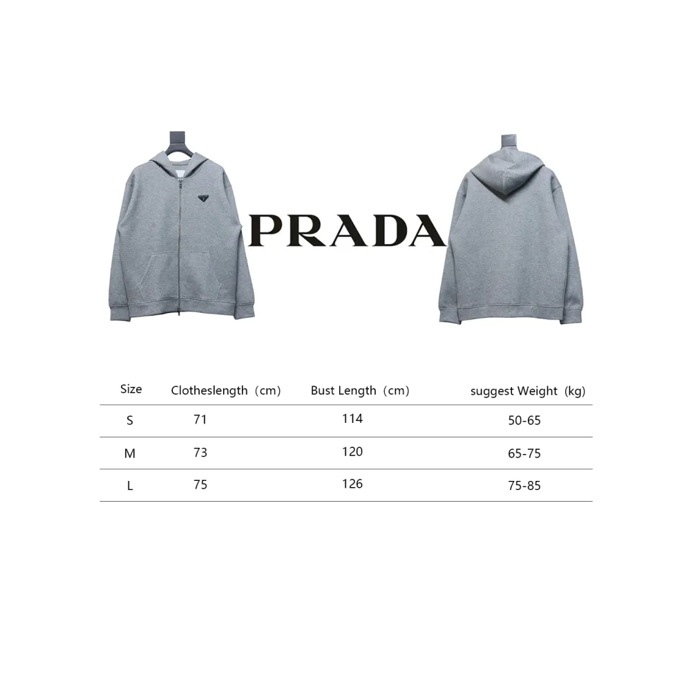 Prada x Sphere Space Cotton Zip-Up Sweatshirt Jacket