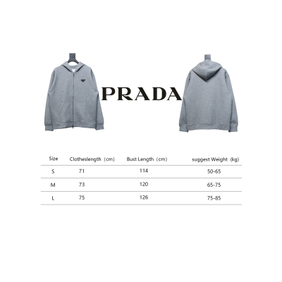 Prada x Sphere Space Cotton Zip-Up Sweatshirt Jacket 02
