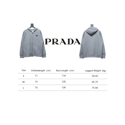 Prada x Sphere Space Cotton Zip-Up Sweatshirt Jacket 02