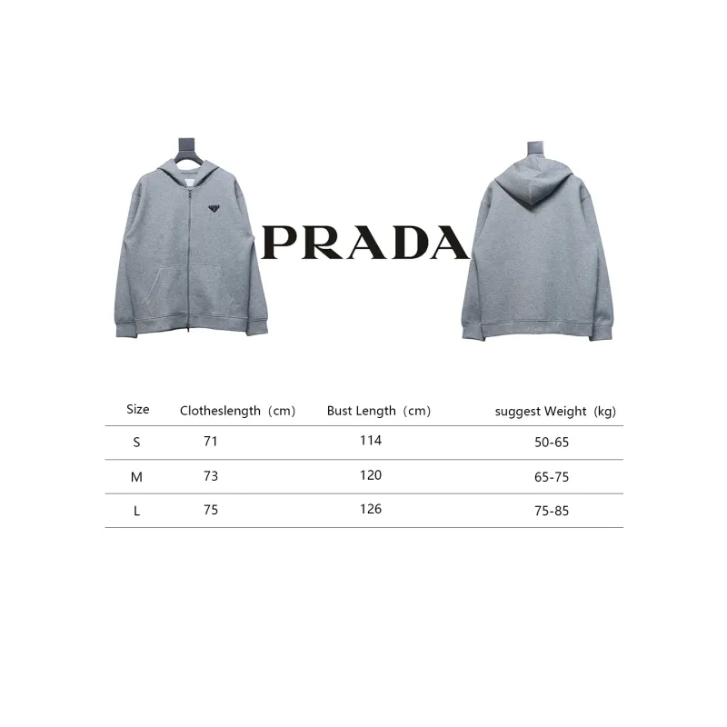 Prada x Sphere Space Cotton Zip-Up Sweatshirt Jacket