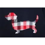 Thom Browne 20FW Tokyo Limited Edition Puppy Crew Neck Sweater Black