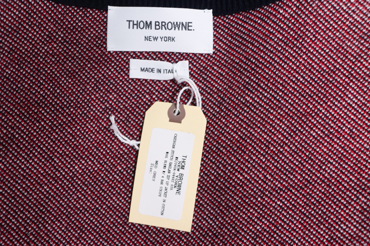 Thom Browne 20FW Tokyo Limited Edition Puppy Crew Neck Sweater Black