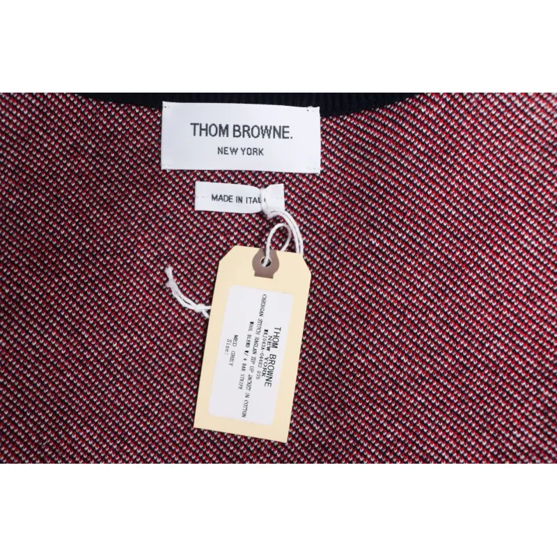 Thom Browne 20FW Tokyo Limited Edition Puppy Crew Neck Sweater Black