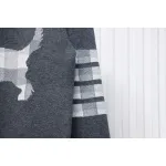 Thom Browne 20FW Tokyo Limited Edition Puppy Crew Neck Sweater Dark Grey