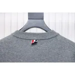 Thom Browne 20FW Tokyo Limited Edition Puppy Crew Neck Sweater Light Grey