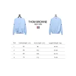 Thom Browne 21FW Double Sleeves Webbing Armband Cardigan Sweater