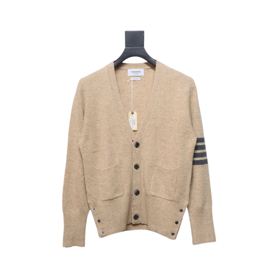 Thom Browne 21FW Three-Button Australian Wool Cardigan