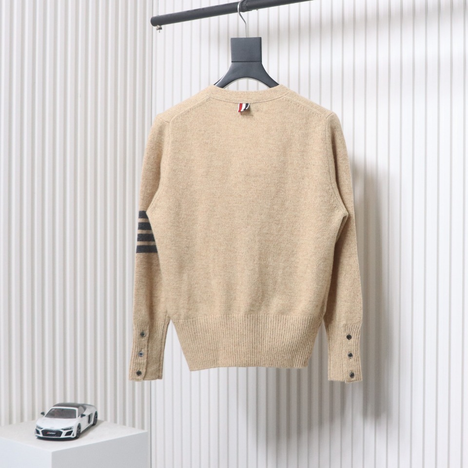 Thom Browne 21FW Three-Button Australian Wool Cardigan