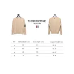Thom Browne 21FW Three-Button Australian Wool Crewneck Sweater
