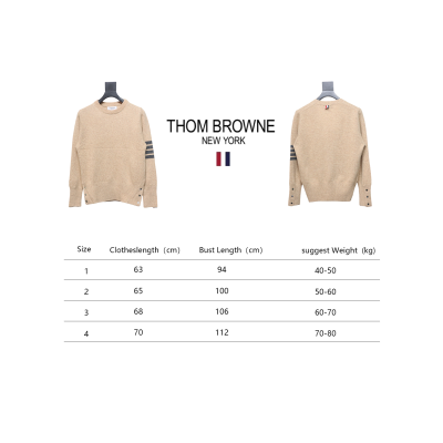 Thom Browne 21FW Three-Button Australian Wool Crewneck Sweater 02