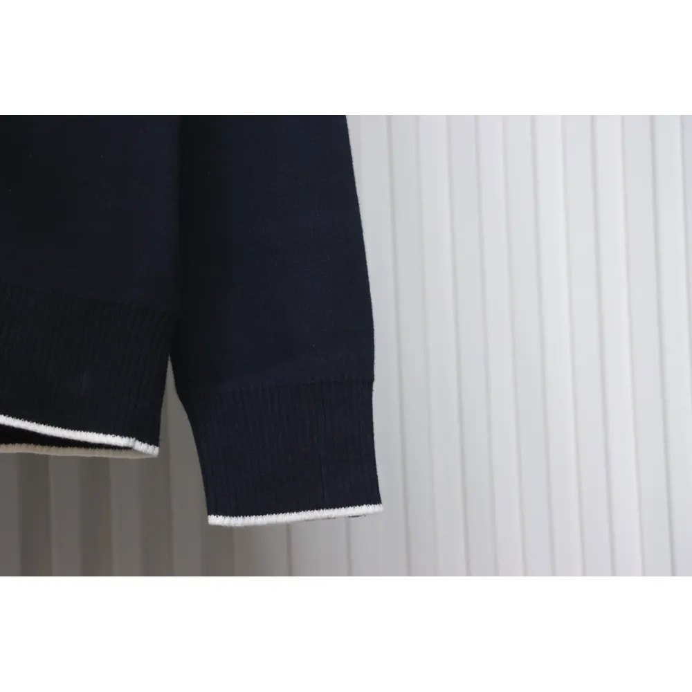 Thom Browne 22FW Airplane Cardigan Dark Blue