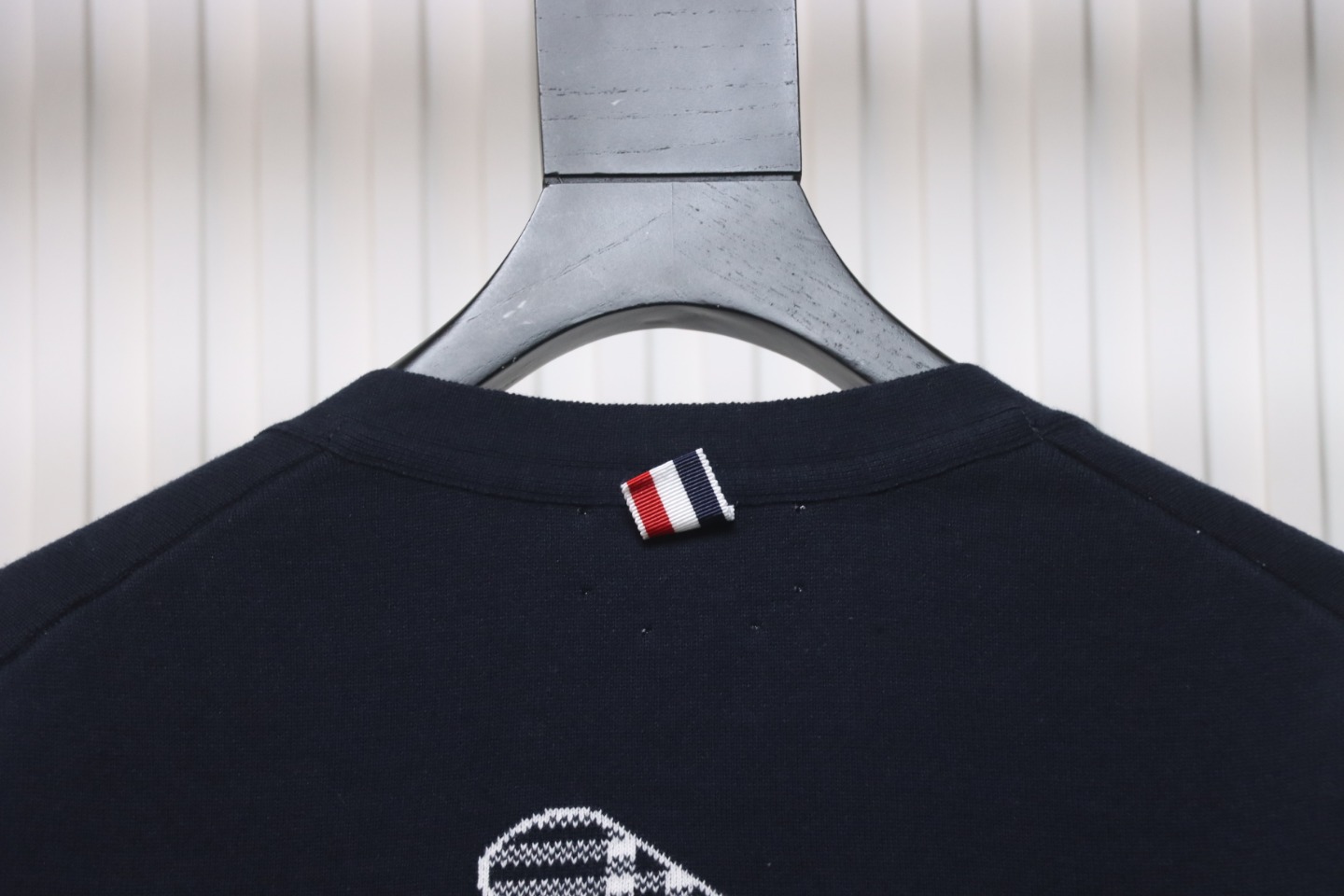 Thom Browne 22FW Airplane Cardigan Dark Blue