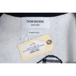 Thom Browne 22FW Airplane Cardigan Dark Blue
