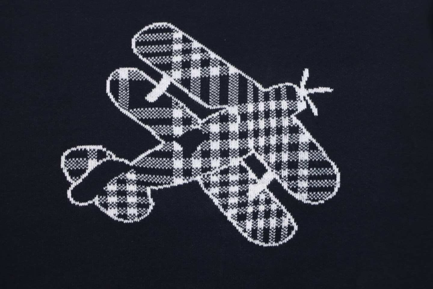 Thom Browne 22FW Airplane Cardigan Dark Blue