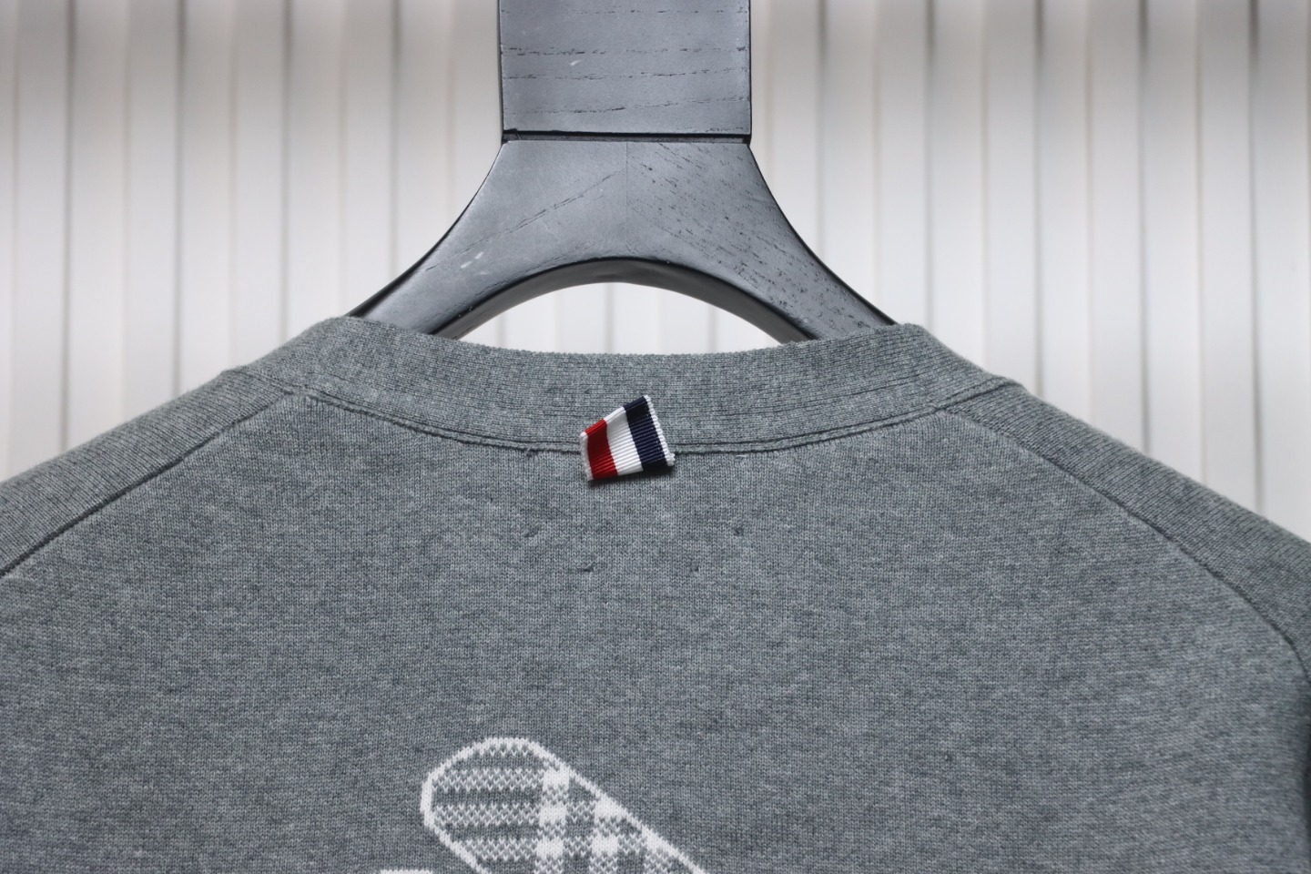 Thom Browne 22FW Airplane Cardigan Grey