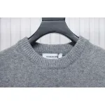 Thom Browne 23ss New Four-Stripe Crew Neck Pullover Sweater Gray