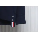 Thom Browne 24FW Armband Australian Wool Lapel Sweater Cardigan Blue