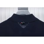 Thom Browne 24FW Armband Australian Wool Lapel Sweater Cardigan Blue