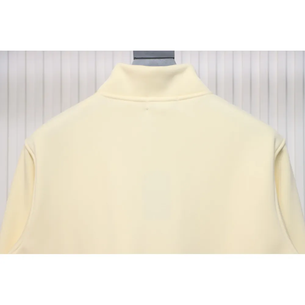 Thom Browne 24FW Armband Australian Wool Lapel Sweater Cardigan Yellow
