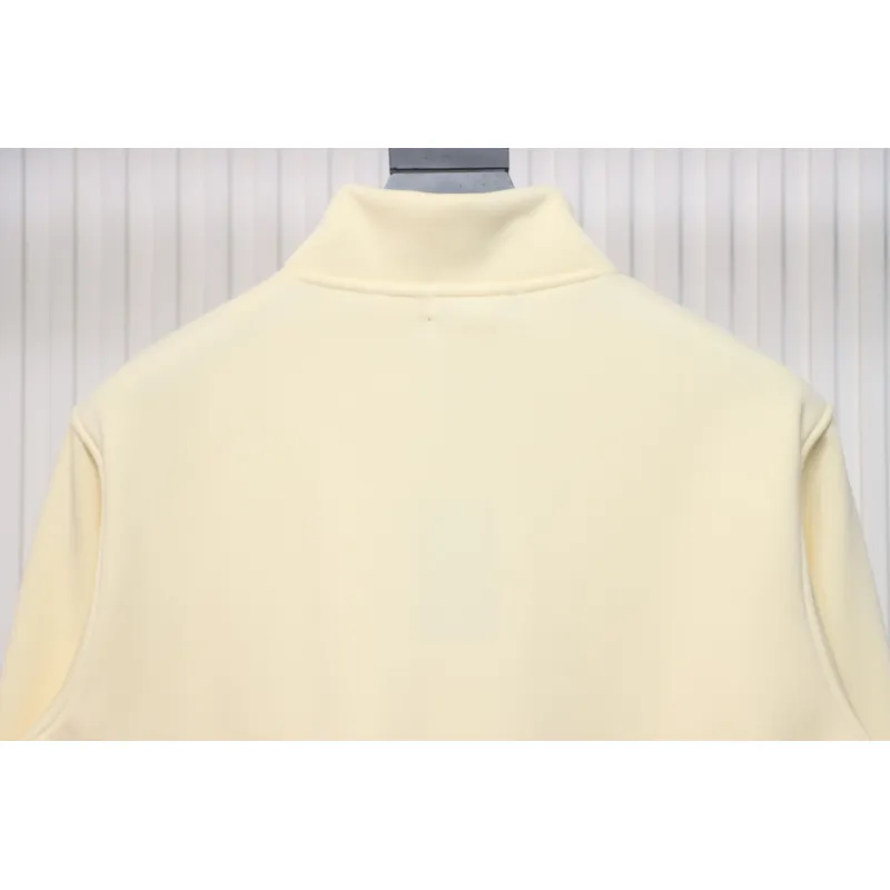 Thom Browne 24FW Armband Australian Wool Lapel Sweater Cardigan Yellow