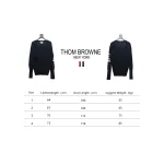 Thom Browne Fine Wool Cardigan Blue