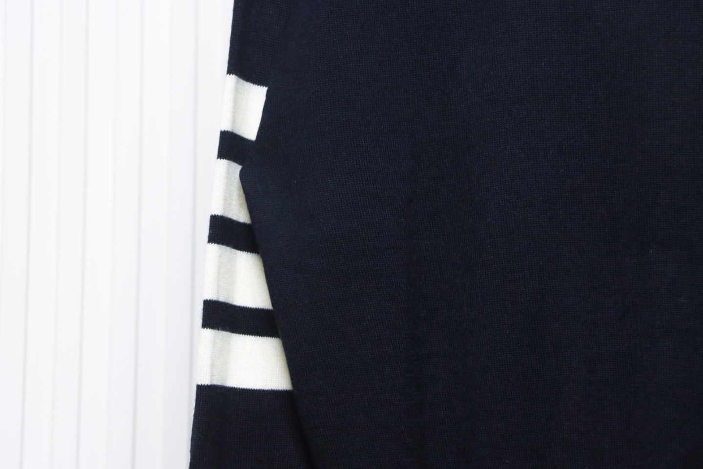 Thom Browne Fine Wool Cardigan Blue