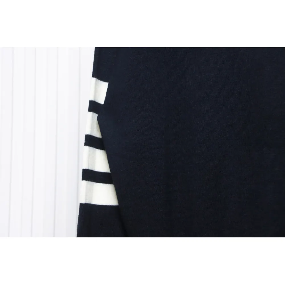 Thom Browne Fine Wool Cardigan Blue