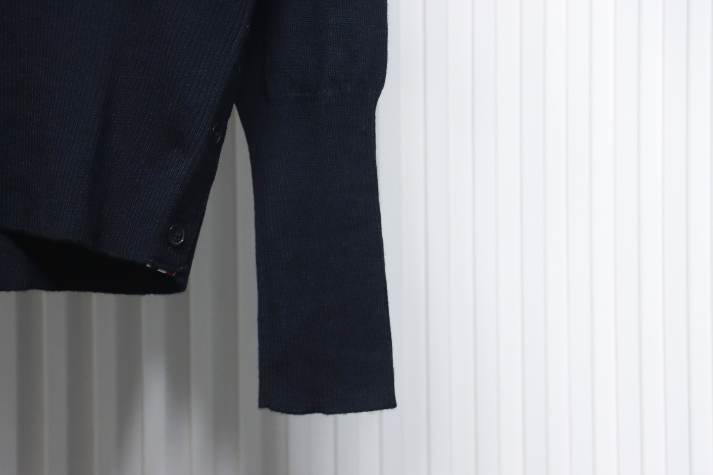 Thom Browne Fine Wool Cardigan Blue