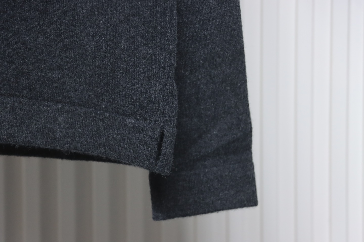 Thom Browne Four-Bar Australian Wool Lapel Cardigan Sweater Black