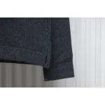 Thom Browne Four-Bar Australian Wool Lapel Cardigan Sweater Black