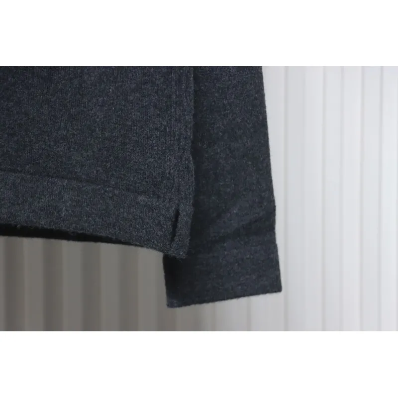 Thom Browne Four-Bar Australian Wool Lapel Cardigan Sweater Black