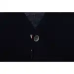 Thom Browne Four-Bar White Striped Cardigan