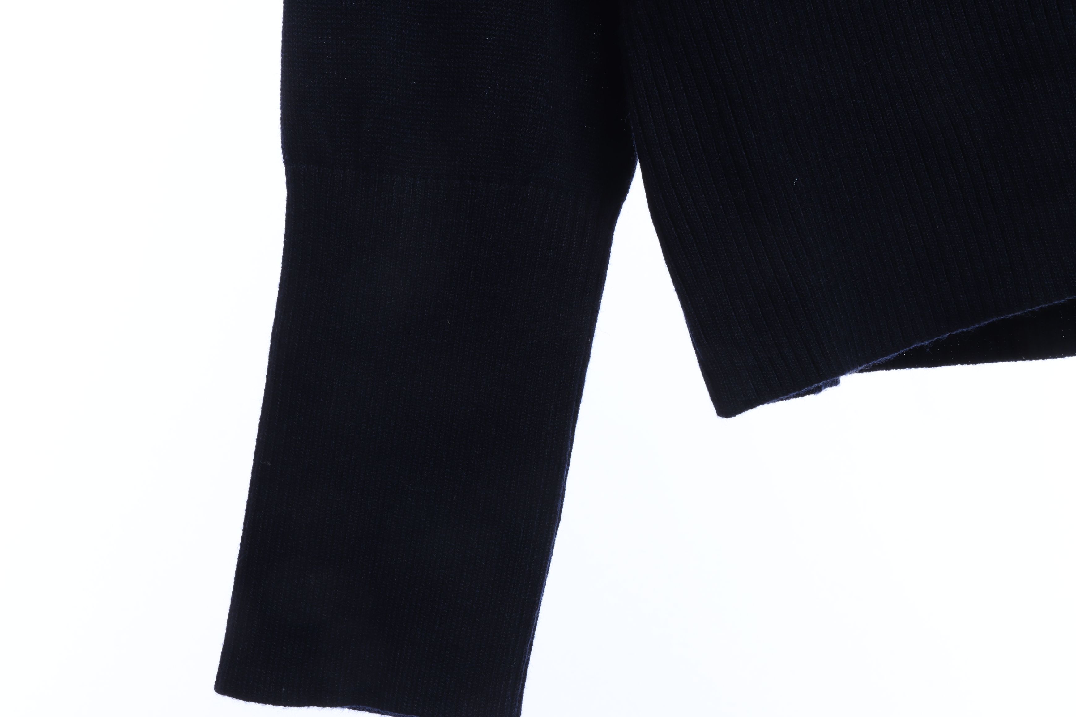 Thom Browne Four-Bar White Striped Cardigan