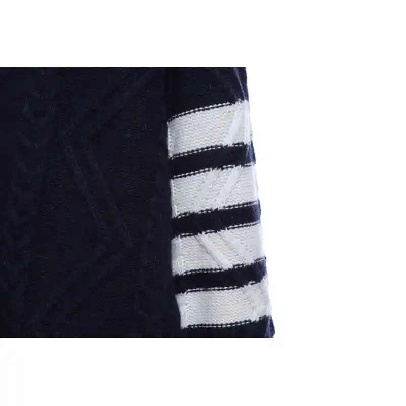 Thom Browne Thick Knit V-Neck Cardigan