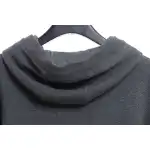 Thom Browne Waffle Hooded Cardigan Dark Grey