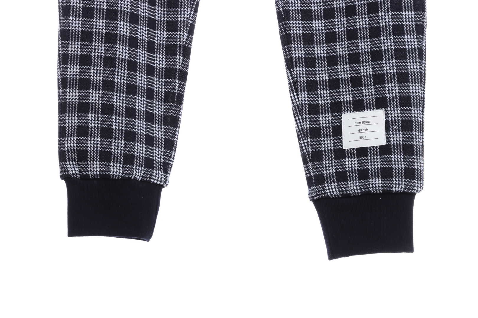 (Special offer) Thom Browne Check Jacquard Trousers Blue