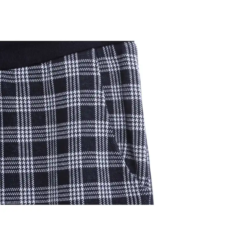 (Special offer) Thom Browne Check Jacquard Trousers Blue