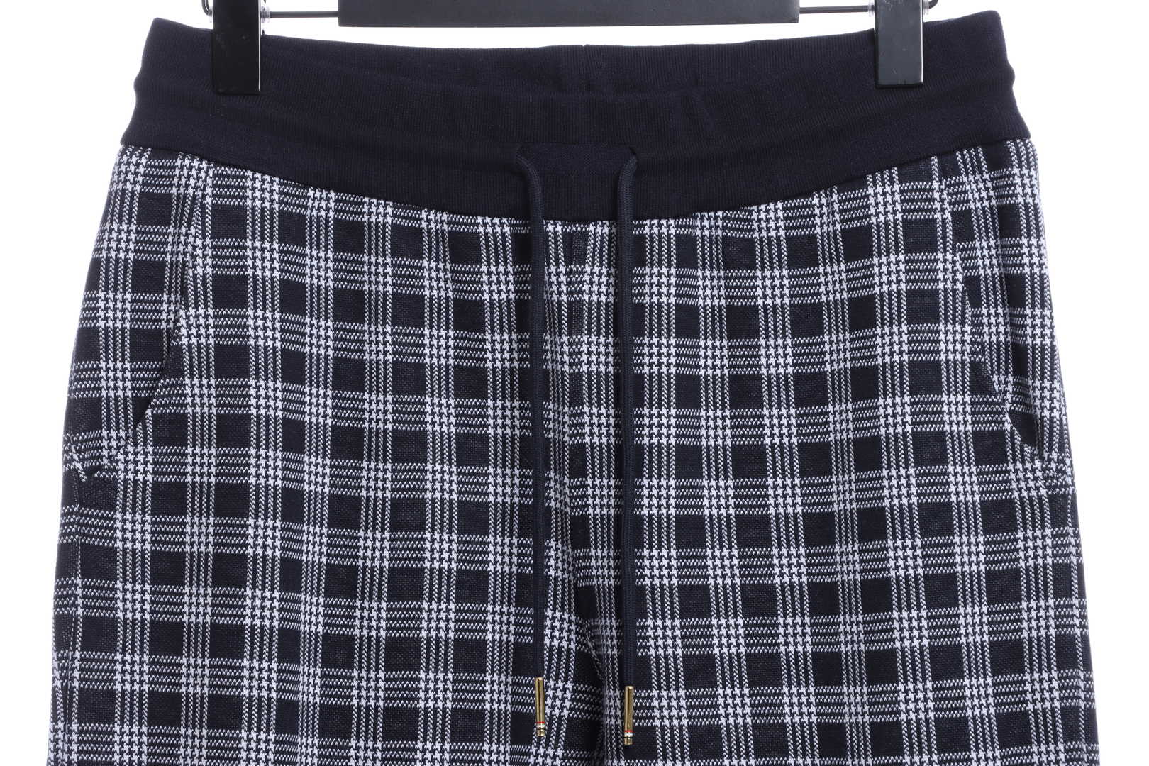 (Special offer) Thom Browne Check Jacquard Trousers Blue