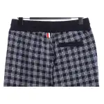 (Special offer) Thom Browne Check Jacquard Trousers Blue
