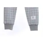 (Special offer) Thom Browne Check Jacquard Trousers Grey