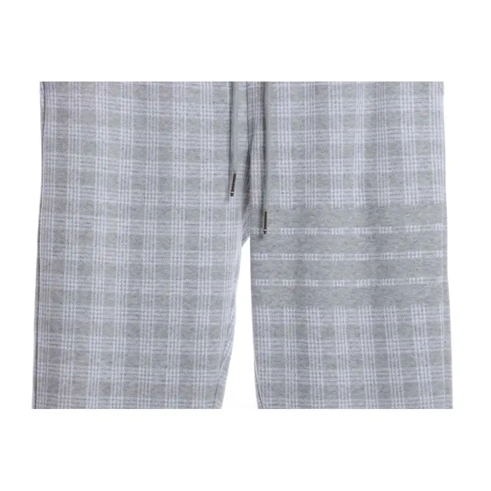(Special offer) Thom Browne Check Jacquard Trousers Grey