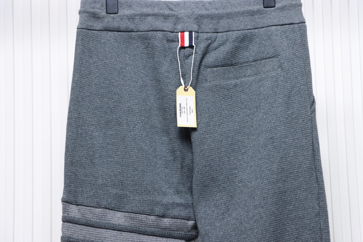 (Special Offer) Thom Browne New Color Waffle Pants