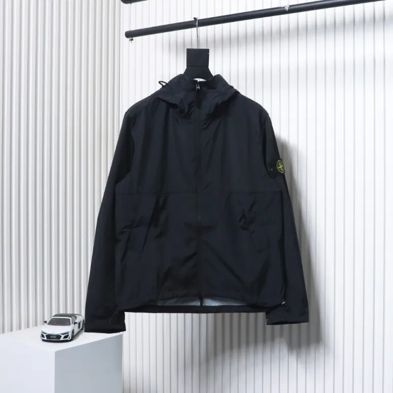 Stone Island 21Fw Arm Island Logo 3L Tc Hooded Jacket