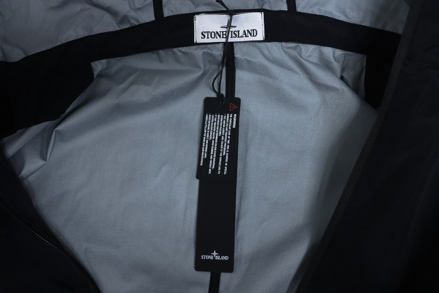 Stone Island 21Fw Arm Island Logo 3L Tc Hooded Jacket