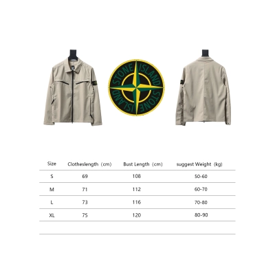Stone Island 23ss Solid Color Jacket Beige 02