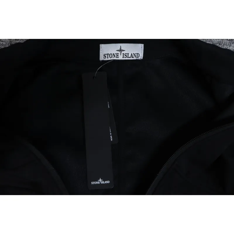 Stone Island 23ss Solid Color Jacket Black