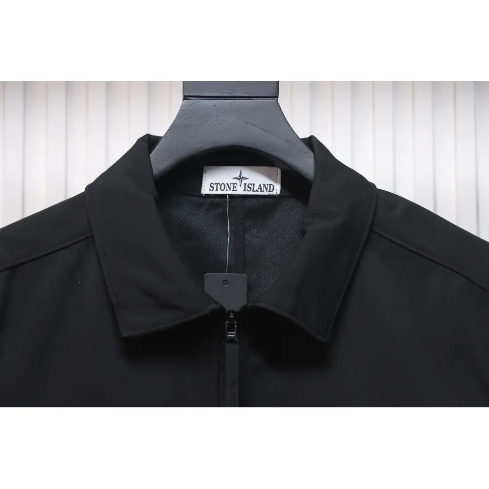 Stone Island 23ss Solid Color Jacket Black