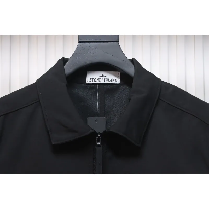 Stone Island 23ss Solid Color Jacket Black